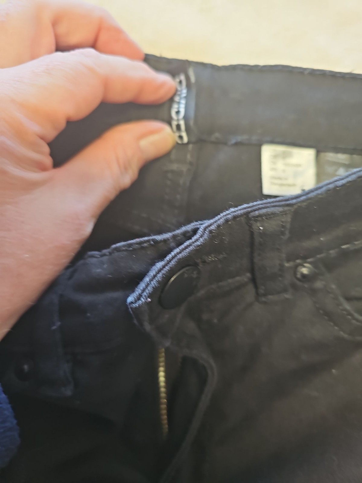 H&M Divided Black Super Skinny High Waist Jeans A8 1318