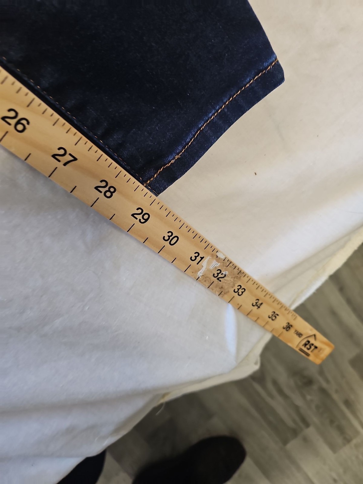 Marks & Spencer Autograph Dark Indigo Skinny Jeans A8 1322 - Image 7