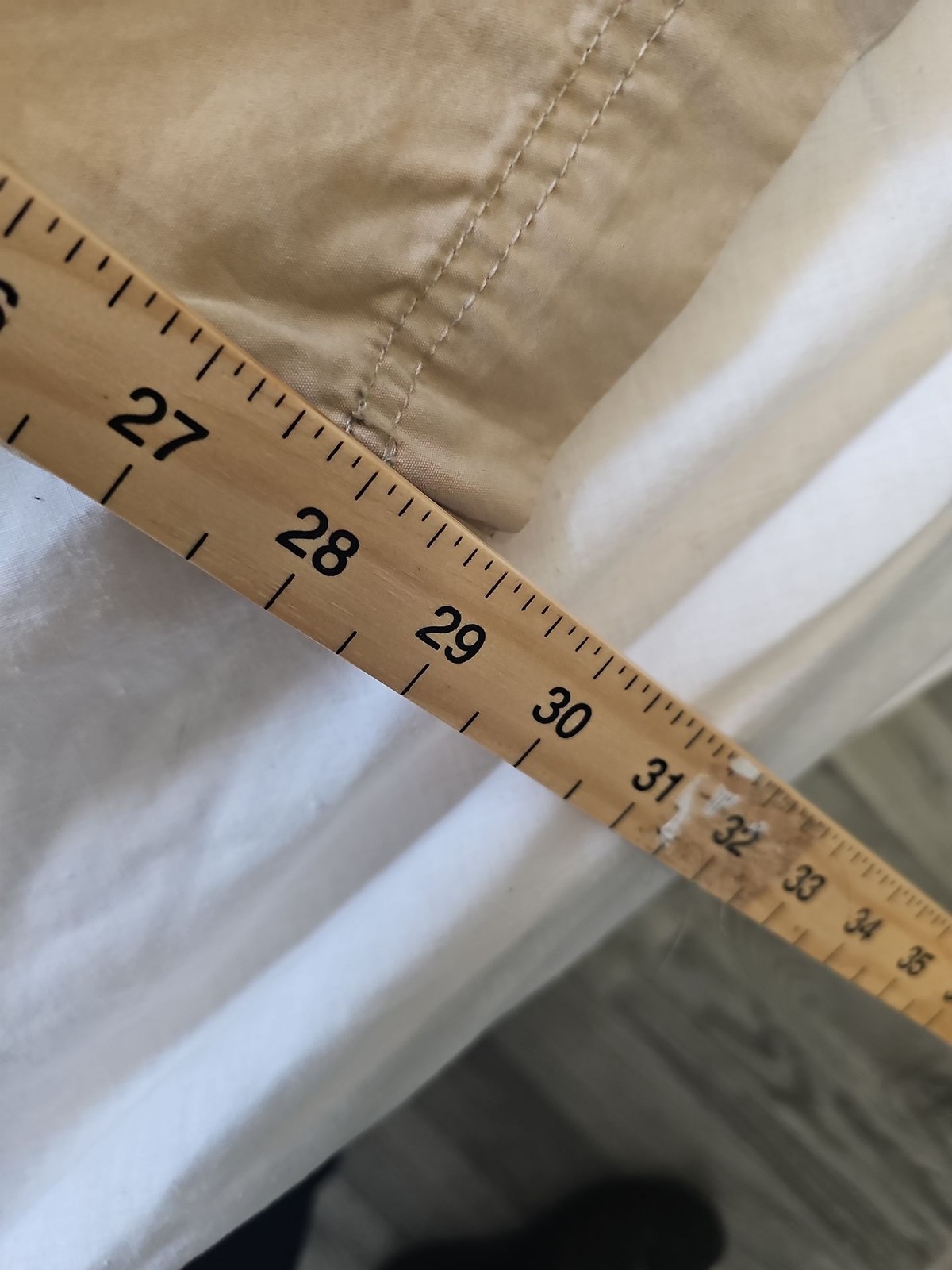 Marks & Spencer Blue Harbour Beige Cargo Trousers 38/29 A3 1230 - Image 6