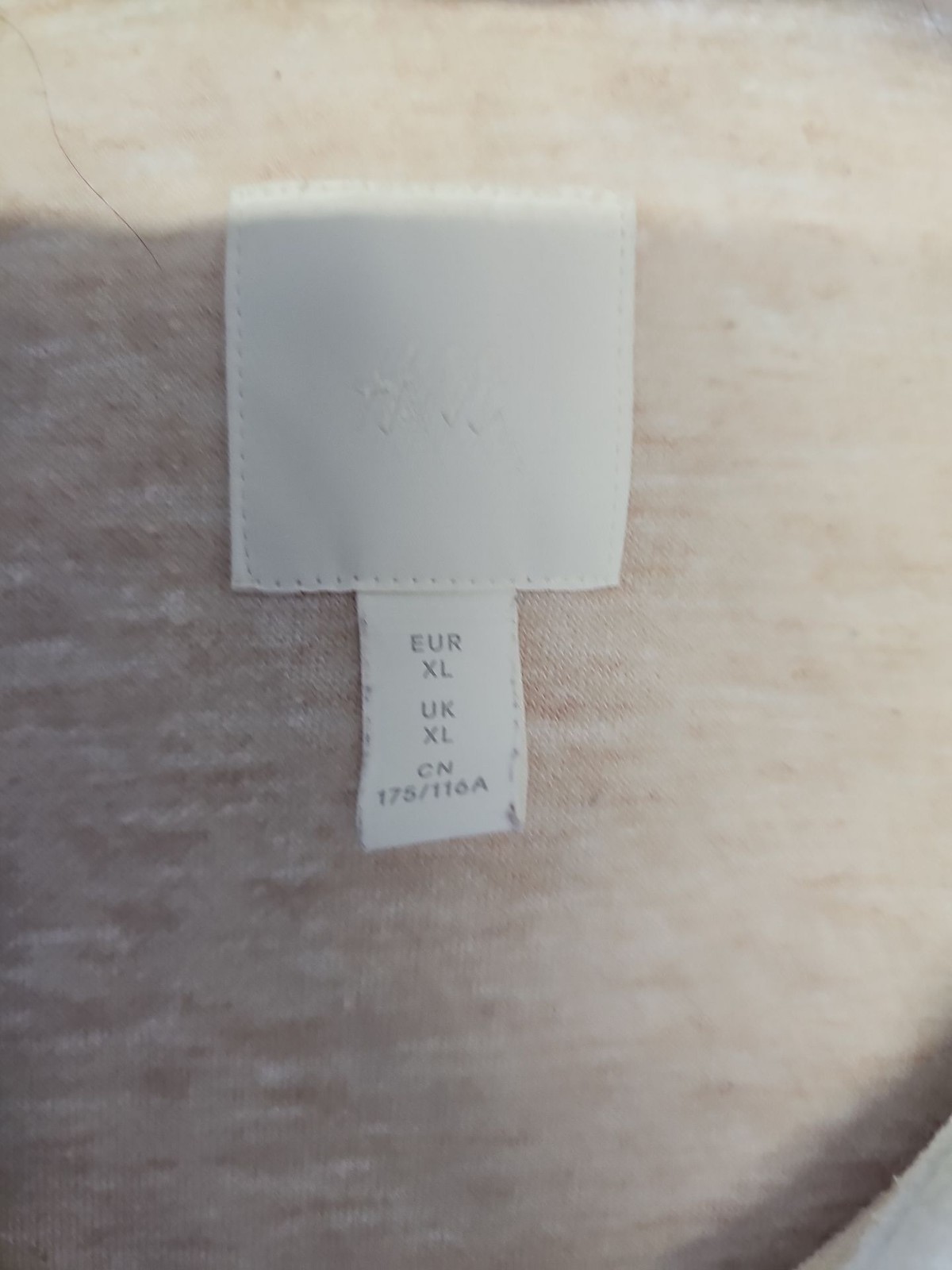 H&M Cream Oversized Shacket Jacket XL W1306