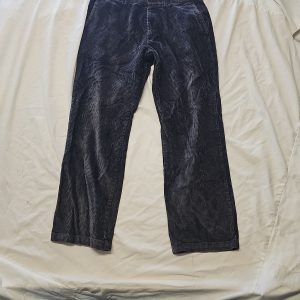 Blue Harbour Men's Wide Wale Corduroy Trousers - Charcoal Grey A3 1235