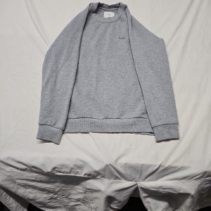 Folk Clothing Grey Rivet Sweatshirt A14 1370