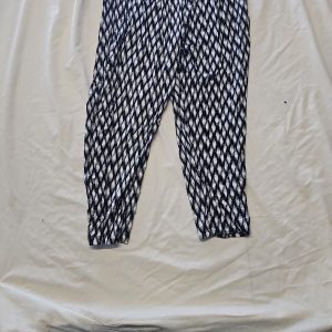 M&S Collection Black and White  Trousers - Size 14 A3 1227