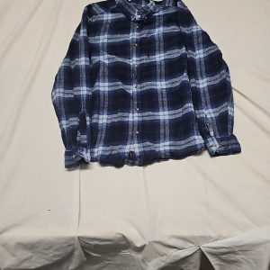 Tokyo Laundry Men's Blue Plaid Flannel Shirt XL A16 1393