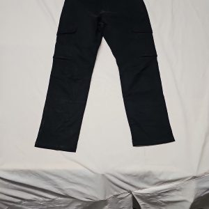 Men's Black Tactical Cargo Trousers W32/S A16 1385