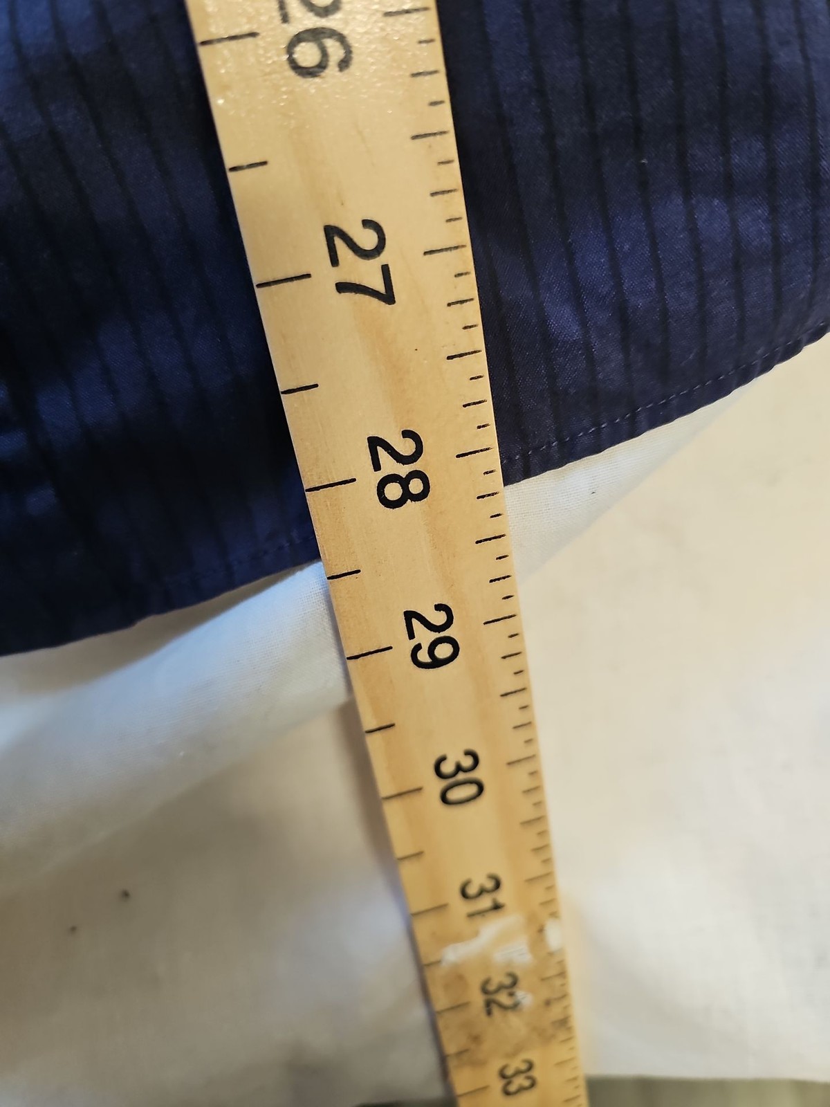 F&F Signature Navy Pinstripe Formal Shirt A12 1354 - Image 6