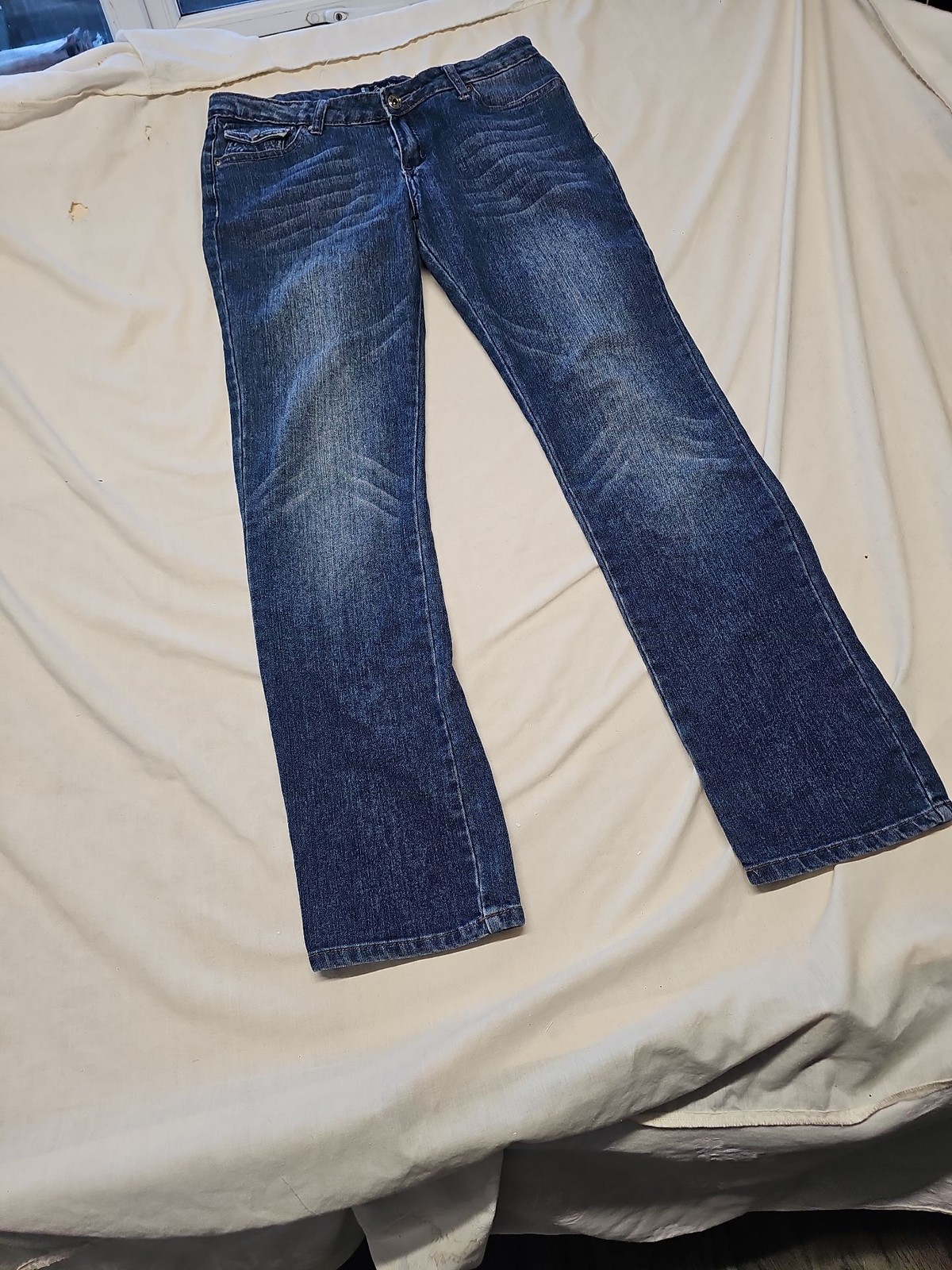 Sobo Works New York Blue Straight Leg Jeans A12 1356 - Image 3