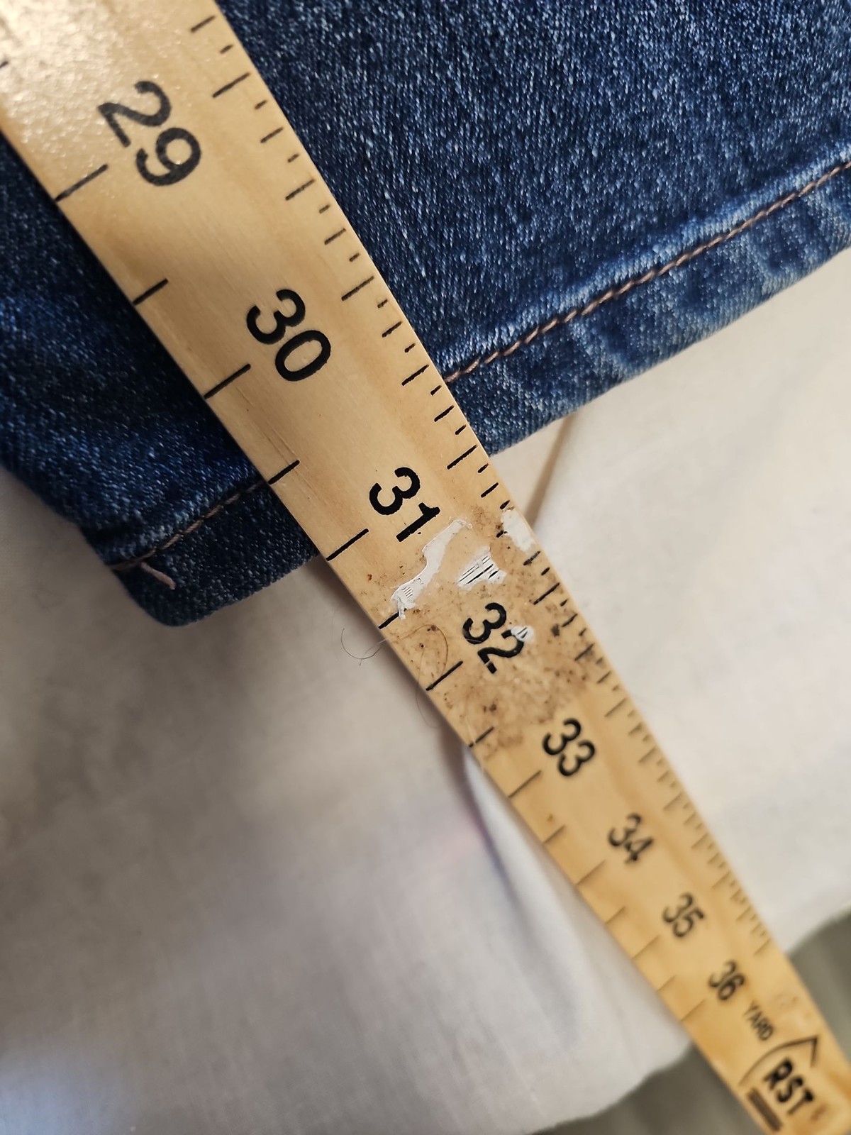 Sobo Works New York Blue Straight Leg Jeans A12 1356 - Image 6
