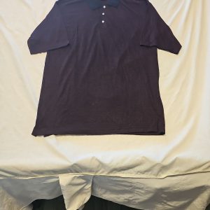 Vintage G. Pisano Men's Two-Tone Knit Polo Shirt - Medium A9 1344