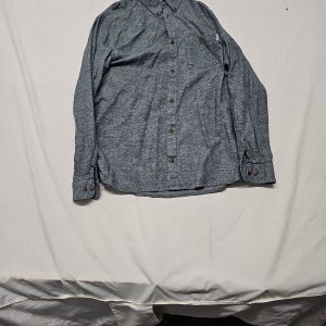 Carhartt WIP Madison Shirt Charcoal Gray Marl Cotton Flannel L A9 1338