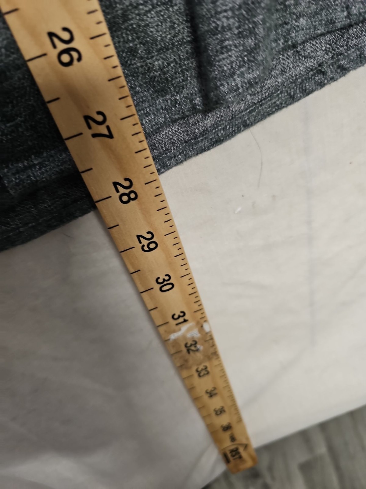 Carhartt WIP Madison Shirt Charcoal Gray Marl Cotton Flannel L A9 1338 - Image 8